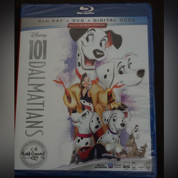 101 Dalmatians DVD, The Signature Walt Disney Collection - Picture 3 of 4